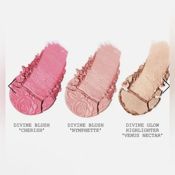 BNIB Pat McGrath Labs X Bridgerton Divine Blush & Glow Trio: Love at First Blush - Picture 3 of 10